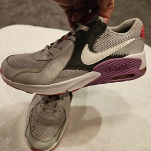 NIKE AIR MAX EXCEE GRAY FOG PURPLE NEBULA SNEAKERS